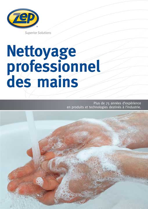 Nettoyage professionnel des mains