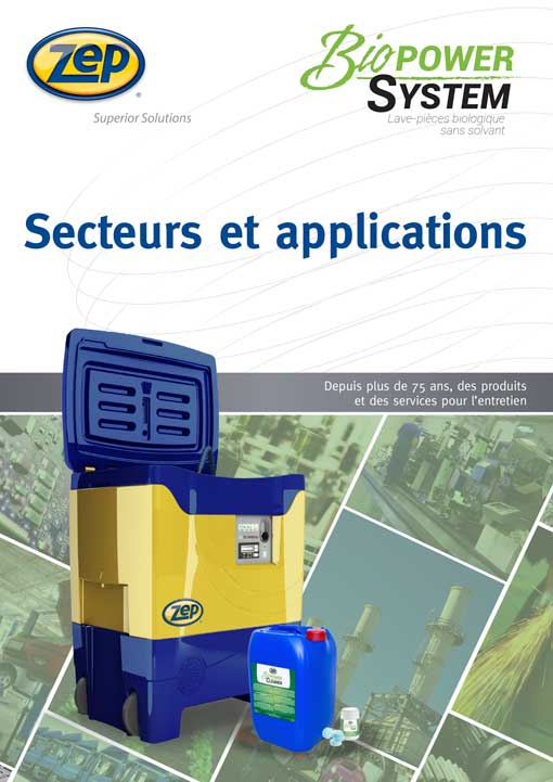 Secteurs et applications