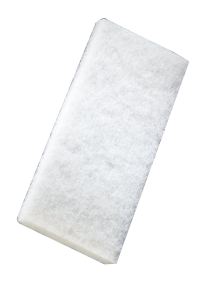 SCRUB PAD WHITE 