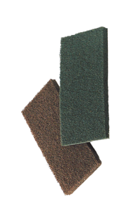 SCRUB PAD BROWN 